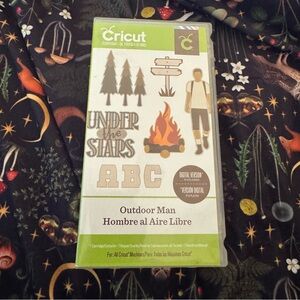 Cricut Outdoor Man Cartridge - Green, White, Brown, Orange